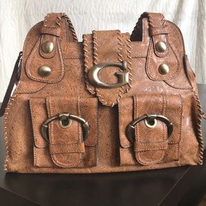 Guess Paisley Embossed Bag